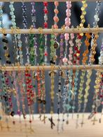 Rozenkrans met hanger en kruisje, Nieuw, Ophalen of Verzenden, Zilver, Overige materialen