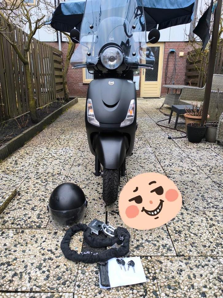 SYM FIDDLE 2 EURO4 (2020) TOP STAAT!, Fietsen en Brommers, Scooters | SYM, Zo goed als nieuw, Fiddle, Benzine, Ophalen