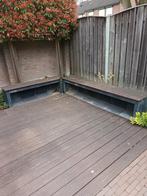 Betonnen zitbankjes, Tuin en Terras, Ophalen of Verzenden, Hout