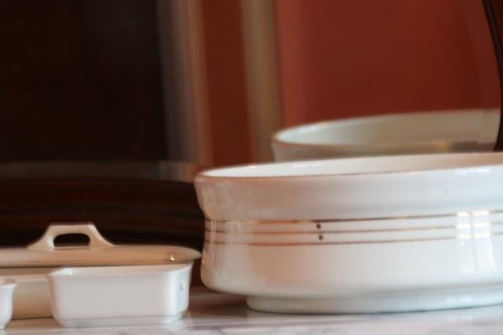 Lampet set - stel - Poppelsdorf, Antiek en Kunst, Ophalen