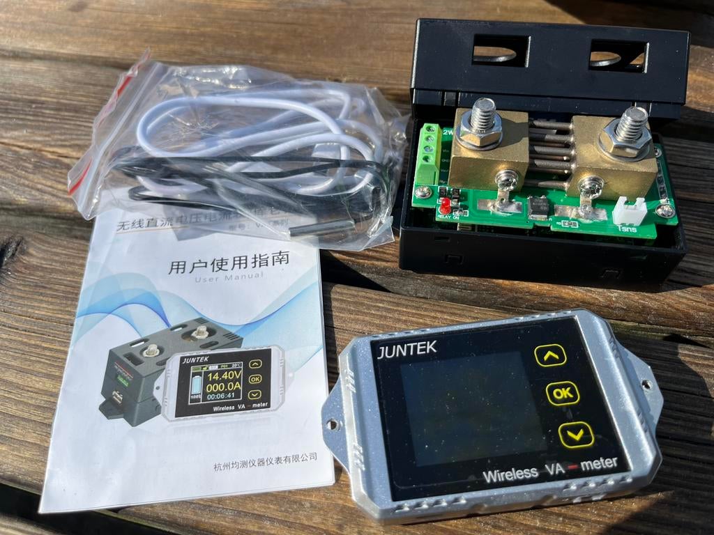 Batterij monitor, Ophalen of Verzenden, Zo goed als nieuw