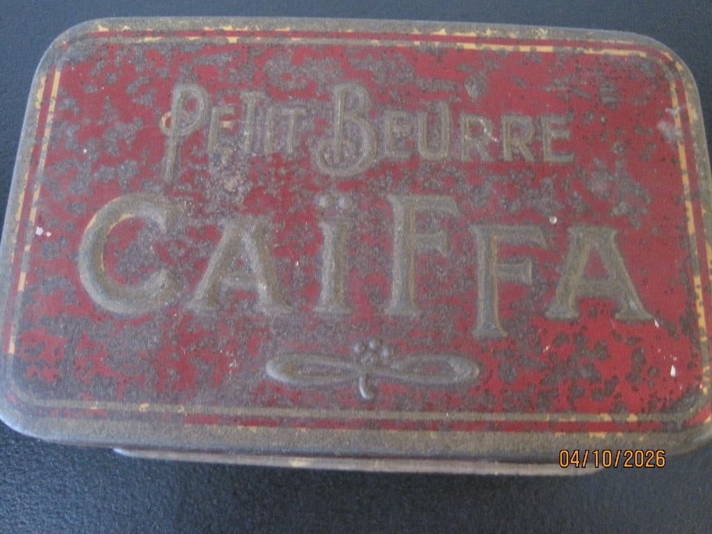 Petit Beurre Caiffa koektrommel, Verzenden, Gebruikt, Koek(jes), Overige merken