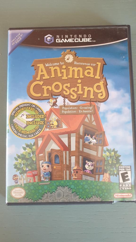 Animal Crossing NTSC Gamecube, Spelcomputers en Games, Games | Nintendo GameCube, Gebruikt, Gekoppelde computers, 1 speler, Ophalen of Verzenden