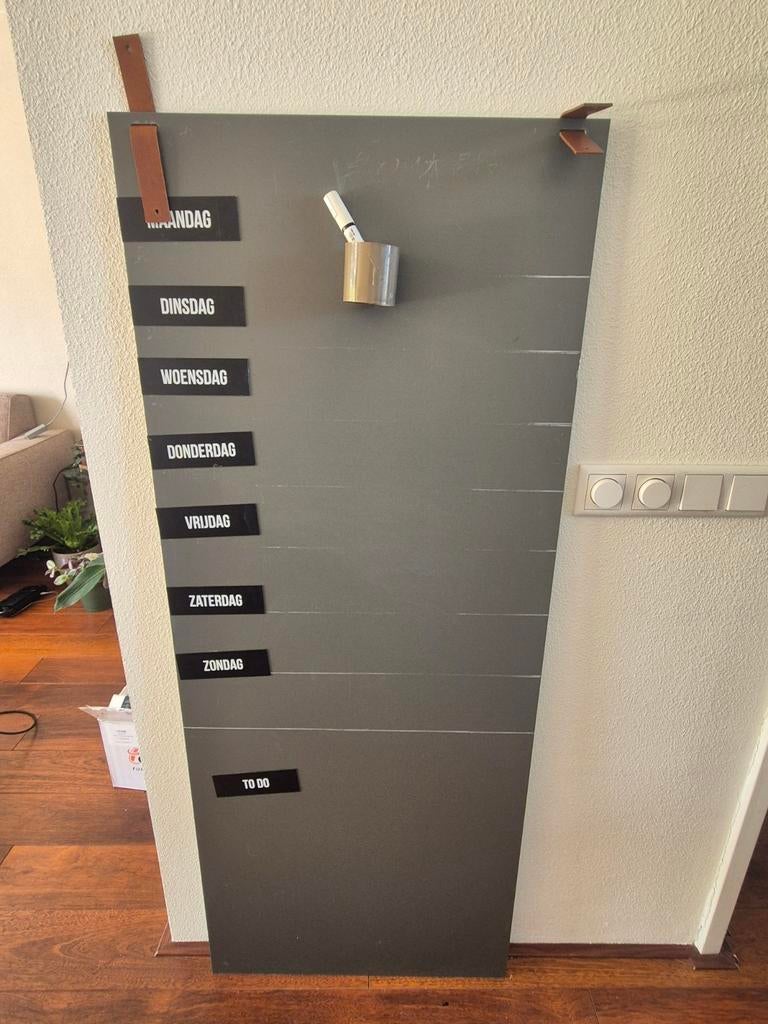 Gaaf magneetbord, Ophalen