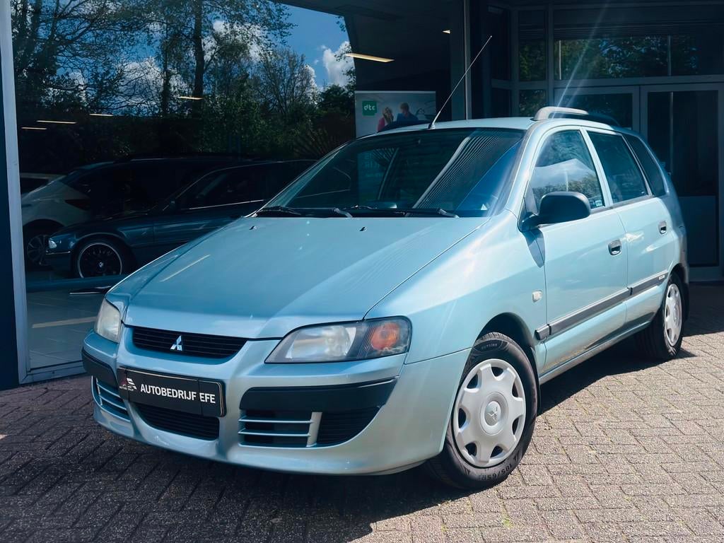 Mitsubishi Space Star 1.6 Family Airco*ElktRmn*Trkhk, Auto's, Stof, Gebruikt, 4 cilinders, Handgeschakeld