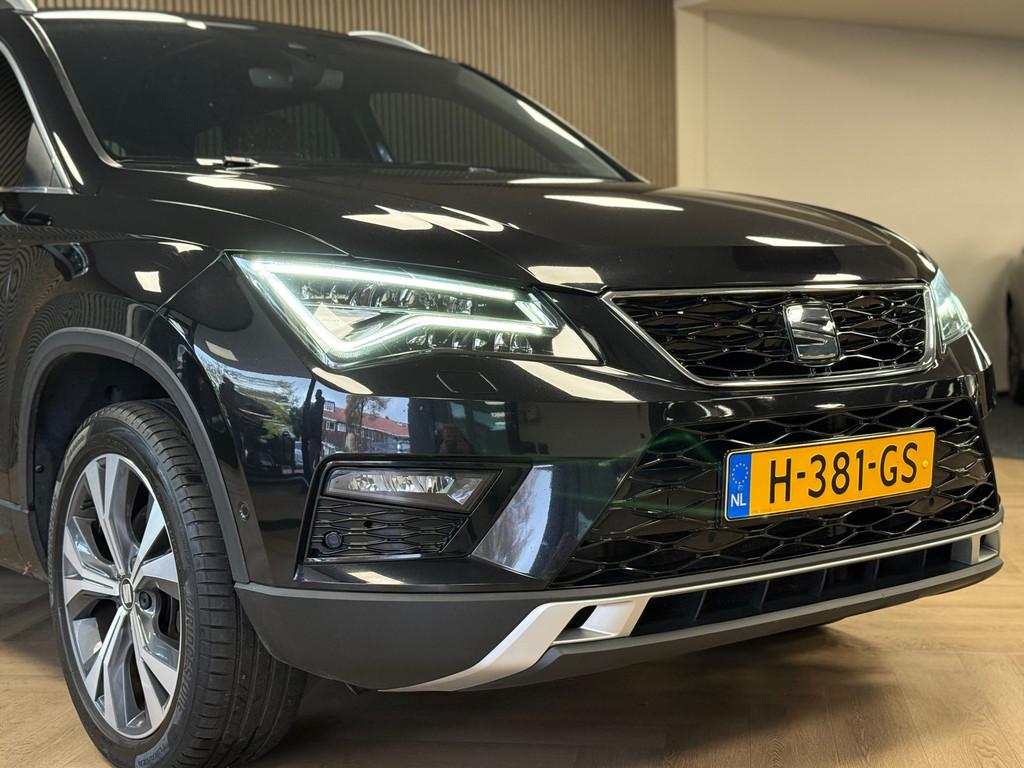 Seat Ateca 1.4 TSI FR 150PK DSG TREKHAAK LEDER APPLE CARPLAY, Auto's, Seat, Gebruikt, 4 cilinders, Ateca, Zwart