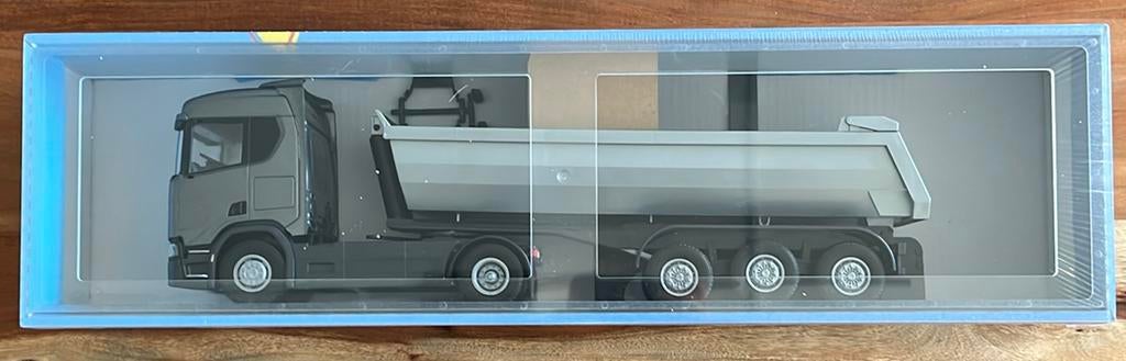 EMEK Scania CR, Tipper Semitrailer - Nieuw, Overige merken, Groter dan 1:32, Nieuw, Ophalen of Verzenden
