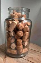 Oude franse pot / vaas met kurken, Ophalen of Verzenden