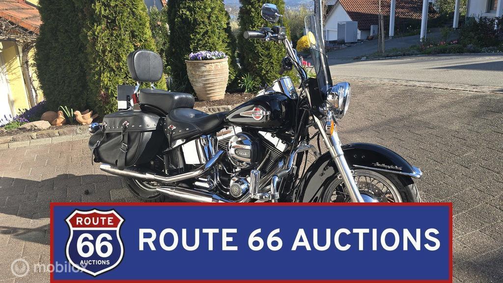Harley-Davidson Heritage | 2016 | Route 66 Auctions, Auto's, Overige Auto's, Gebruikt, Overige carrosserieën, Zwart, Bedrijf