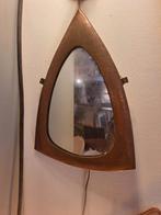 Handgehamerde Art Deco Spiegel - Koperen Frame, Ophalen of Verzenden, Overige vormen, Minder dan 50 cm, Minder dan 100 cm