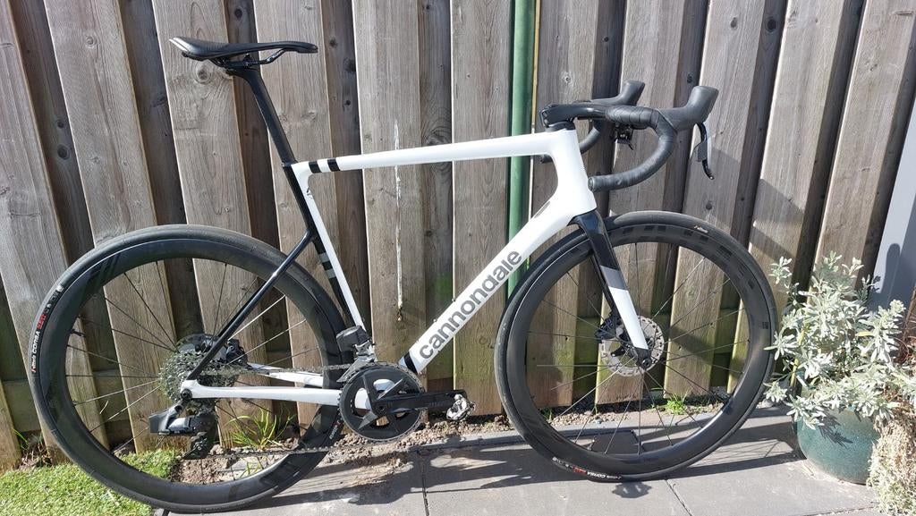 Cannondale Supersix Evo 58 Sram AXS Racefiets, Fietsen en Brommers, Carbon, Zo goed als nieuw, Meer dan 20 versnellingen, Ophalen