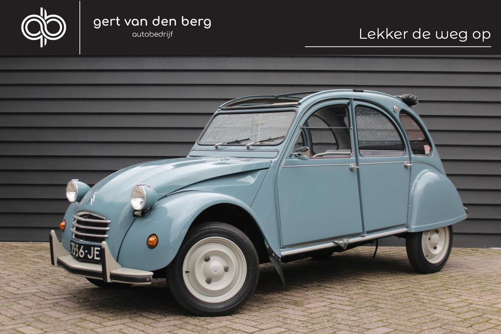 Citroën 2CV 4 - ORG. NEDERLANDS - VOLLEDIG GERESTAUREEERD -, Auto's, Voorwielaandrijving, Stof, Origineel Nederlands, Bedrijf