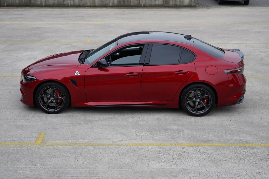 Alfa Romeo Giulia 2.9 T Quadrifoglio Rosso Etna Sparco Seats, Auto's, Automaat, Achterwielaandrijving, 520 pk, Bedrijf