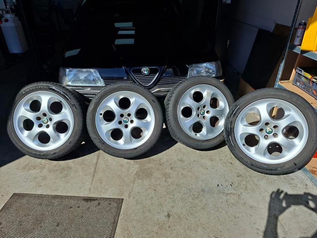 Alfa velgen 5x98 17 inch, Auto-onderdelen, Banden en Velgen, Ophalen, Gebruikt, Banden en Velgen, 17 inch