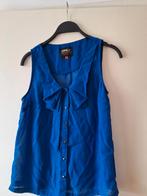 Dames topje Only maat 36, Blauw, Ophalen of Verzenden, Zo goed als nieuw, Korte mouw