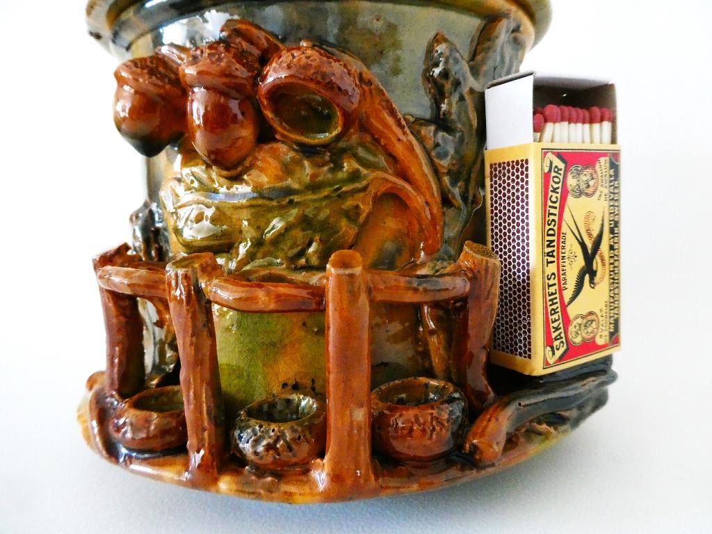 Tabakspot voor tabakspijp Herfst voorstelling keramiek, Ophalen of Verzenden