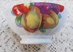 Klein Frans spoelkommetje met fruit, porcelaine de St. Genou, -, -, Overige typen, Ophalen of Verzenden