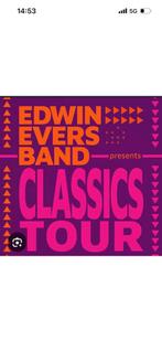 Gezocht 1 kaartje voor Edwin Evers Band, 4 juli 2026 Lochem, Tickets en Kaartjes, Eén persoon, Juli