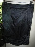 E1779 JOSEPHINE & CO mt 36 rok donkerblauw gedrapeerd, Kleding | Dames, Rokken, Josephine & Co, Blauw, Ophalen of Verzenden, Zo goed als nieuw