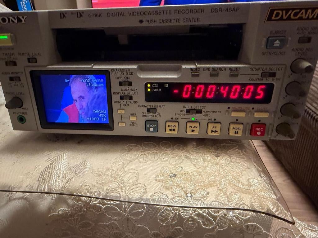 Sony DSR-45AP DVCAM Digitale Videocassette Recorder, Ophalen of Verzenden