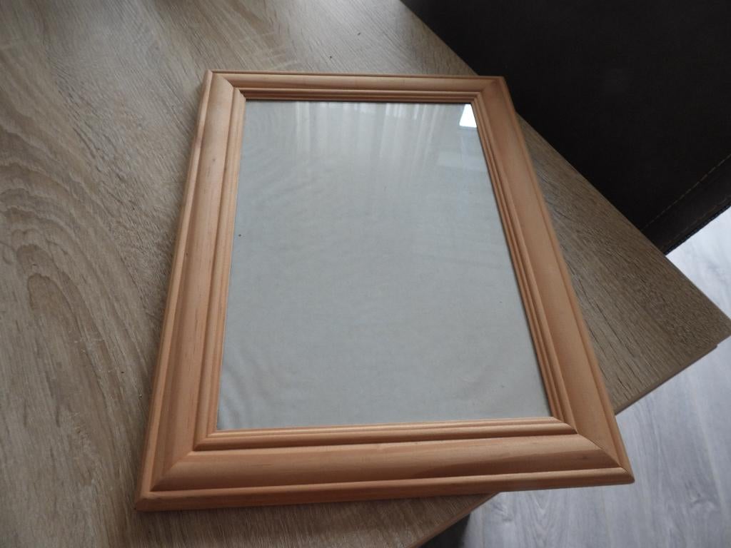 Houten lijst, Huis en Inrichting, Woonaccessoires | Lijsten, Ophalen, Minder dan 50 cm, Zo goed als nieuw, Minder dan 50 cm
