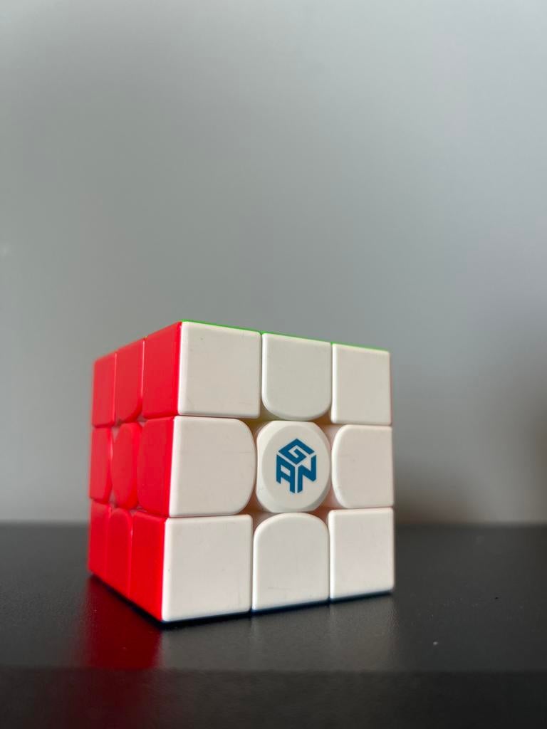 GAN 356 RS Speedcube - Soepele 3x3 Rubik's Kubus, Ophalen of Verzenden, Zo goed als nieuw, Rubik's of 3D-puzzel