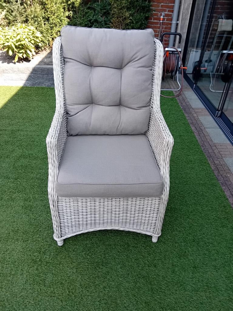 Als nieuw 3 prachtige stoelen 100 per stuk., Tuin en Terras, Tuinstoelen, Zo goed als nieuw, Kunststof, Ophalen of Verzenden