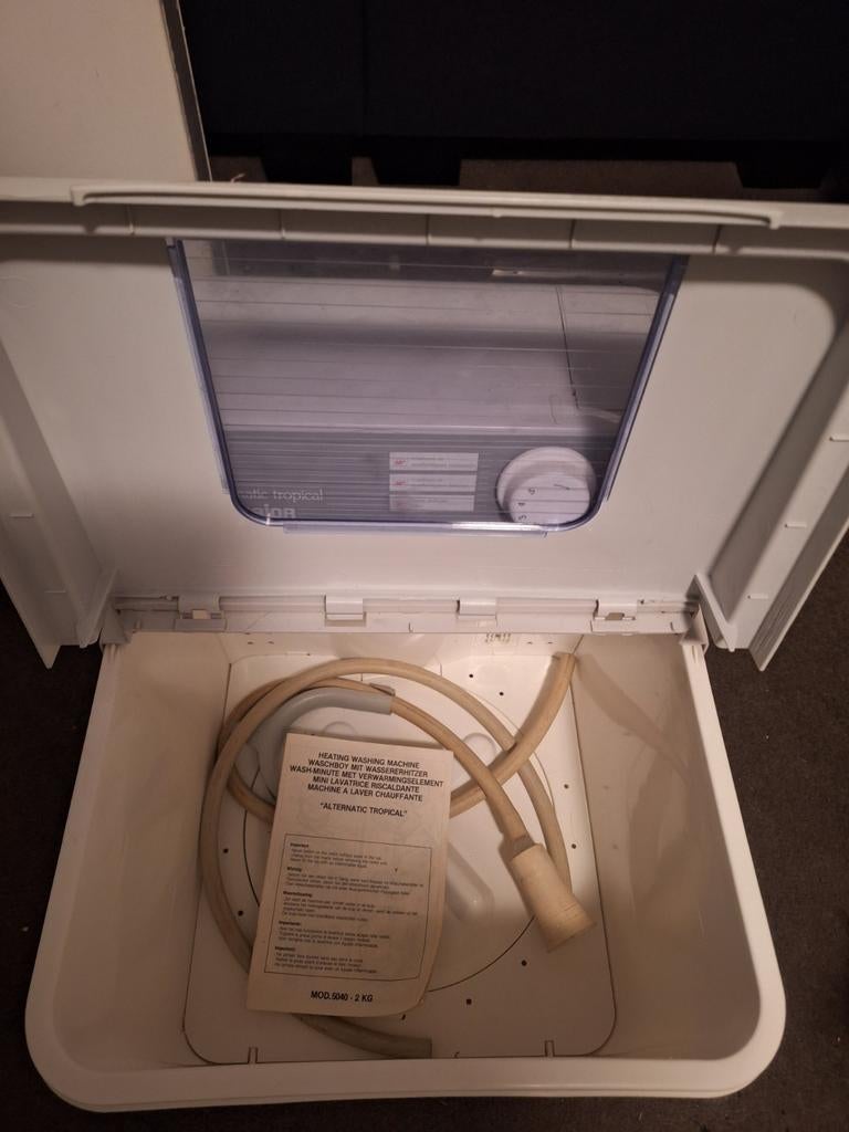Camping wasmachine, Caravans en Kamperen, Kampeeraccessoires, Ophalen, Zo goed als nieuw
