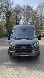 Ford Transit 12/2021 automaat 170pk met laadbrug, Auto's, Ford, Automaat, Achterwielaandrijving, 2375 kg, Bruin