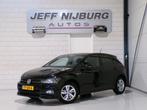 Volkswagen Polo 1.0 TSI R-Line "Origineel NL!" Draadloze-Car, Voorwielaandrijving, Leder en Stof, Zwart, Origineel Nederlands