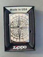 Zippo Aansteker Black Ice Compass, Verzamelen, Ophalen, Aansteker