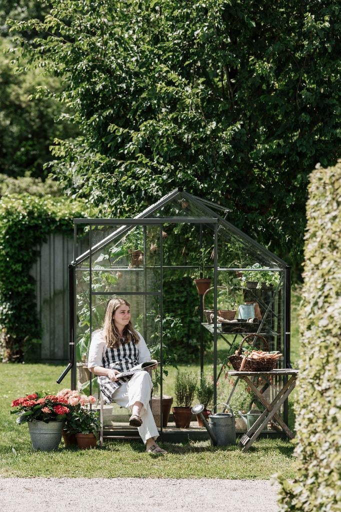Tuinkas Kate III zwart VG 3mm, Verzenden, Nieuw