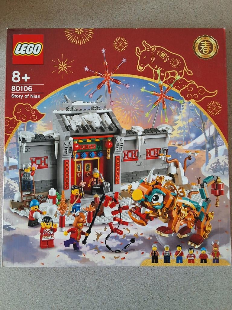 Lego 80106 Story of Nian, Kinderen en Baby's, Speelgoed | Duplo en Lego, Ophalen of Verzenden, Nieuw, Complete set, Lego