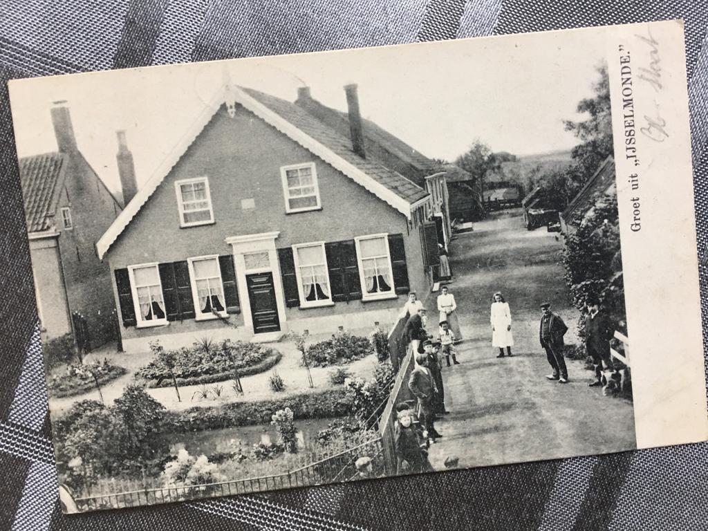 Ansichtkaart groet uit IJsselmonde - 1904, Ophalen of Verzenden, Voor 1920, Gelopen, Zuid-Holland