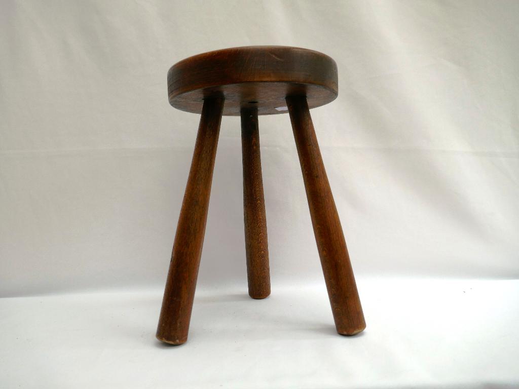 Melkkrukje - tafeltje - hout, Huis en Inrichting, Ophalen of Verzenden, Zo goed als nieuw, Hout