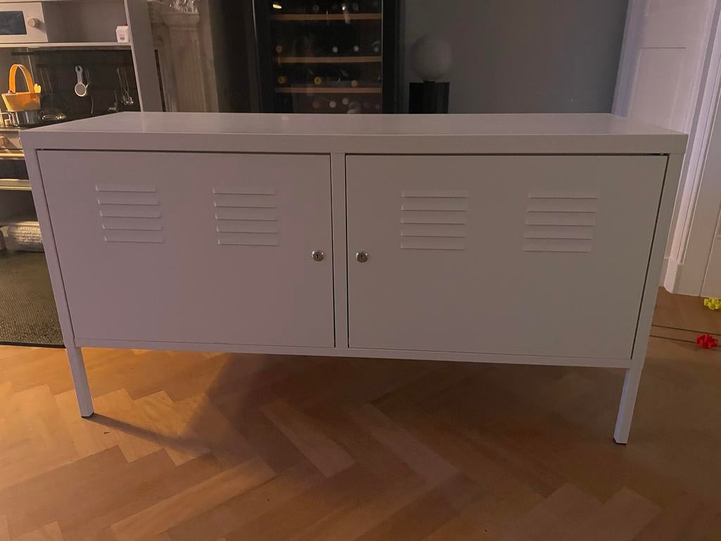 Ikea PS metalen kast - Wit, Huis en Inrichting, Kasten | Overige, Ophalen, Gebruikt