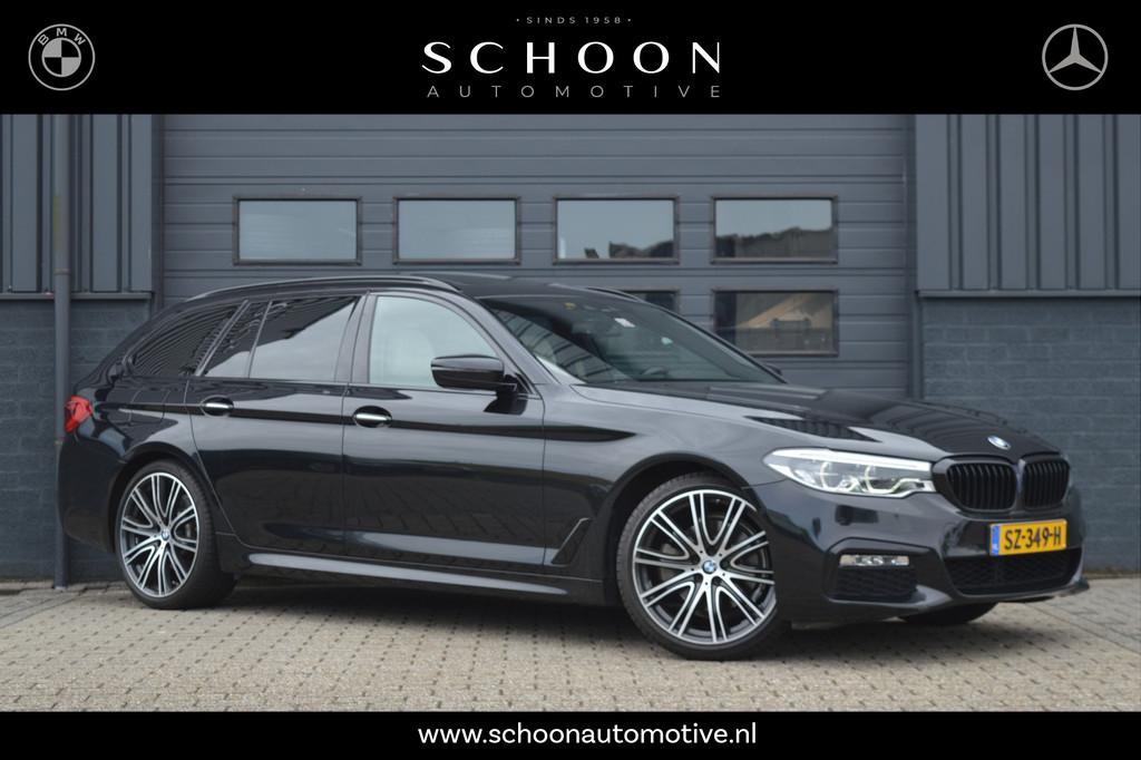 BMW 5 Serie Touring 520i High Executive | M-PAKKET | PANO |, Auto's, Automaat, Achterwielaandrijving, Gebruikt, 4 cilinders