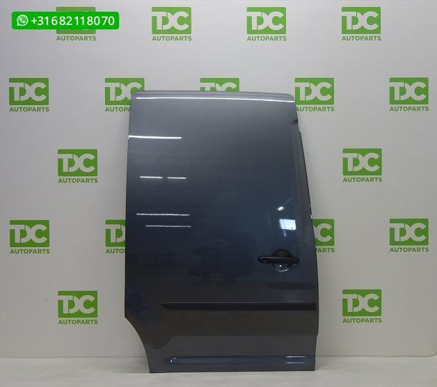 Volkswagen Caddy ('15-'20) Schuifdeur rechts indium grey, Gebruikt, Rechts, Ophalen of Verzenden, Volkswagen