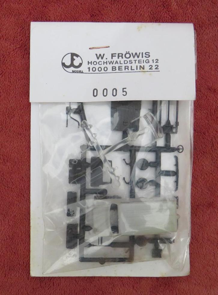 Fröwis kit 0005. Ford Transit, Hobby en Vrije tijd, Modeltreinen | H0, Nieuw, Overige typen, Gelijkstroom of Wisselstroom, Overige merken