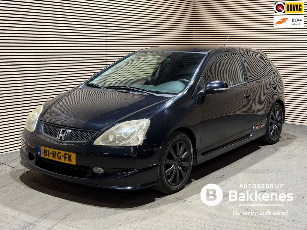 Honda Civic 1.6i BAR Sport | Airco | Type R stoelen |Carplay, Auto's, Honda, Voorwielaandrijving, Metallic lak, Gebruikt, 4 cilinders