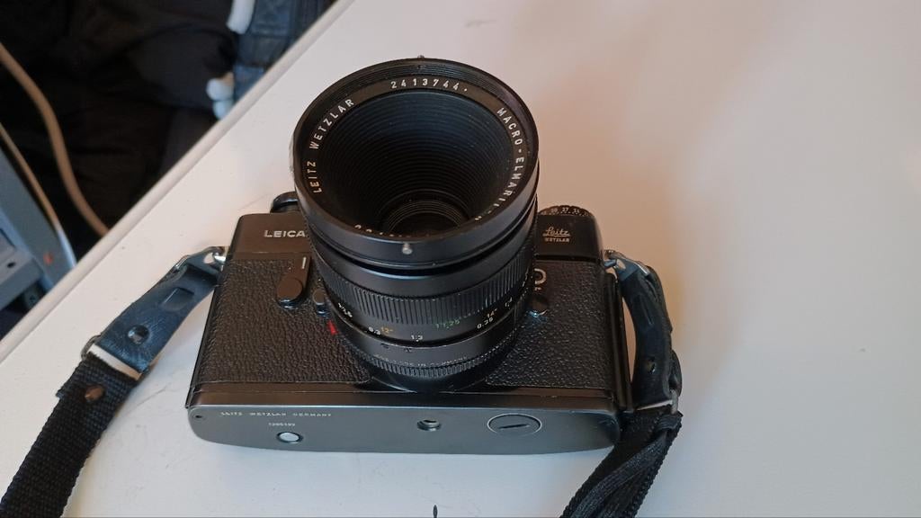 Leicaflex SL met Macro-Elmarit-R 60mm f/2.8, Ophalen of Verzenden, Zo goed als nieuw, Spiegelreflex, Leica