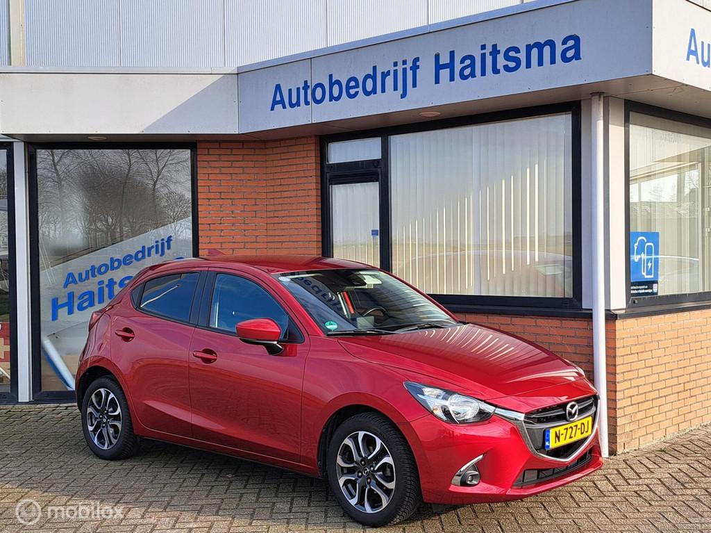Mazda 2 1.5 Skyactiv-G SkyLease GT Airco | Navi, Auto's, Mazda, Voorwielaandrijving, Euro 6, Bedrijf, Handgeschakeld