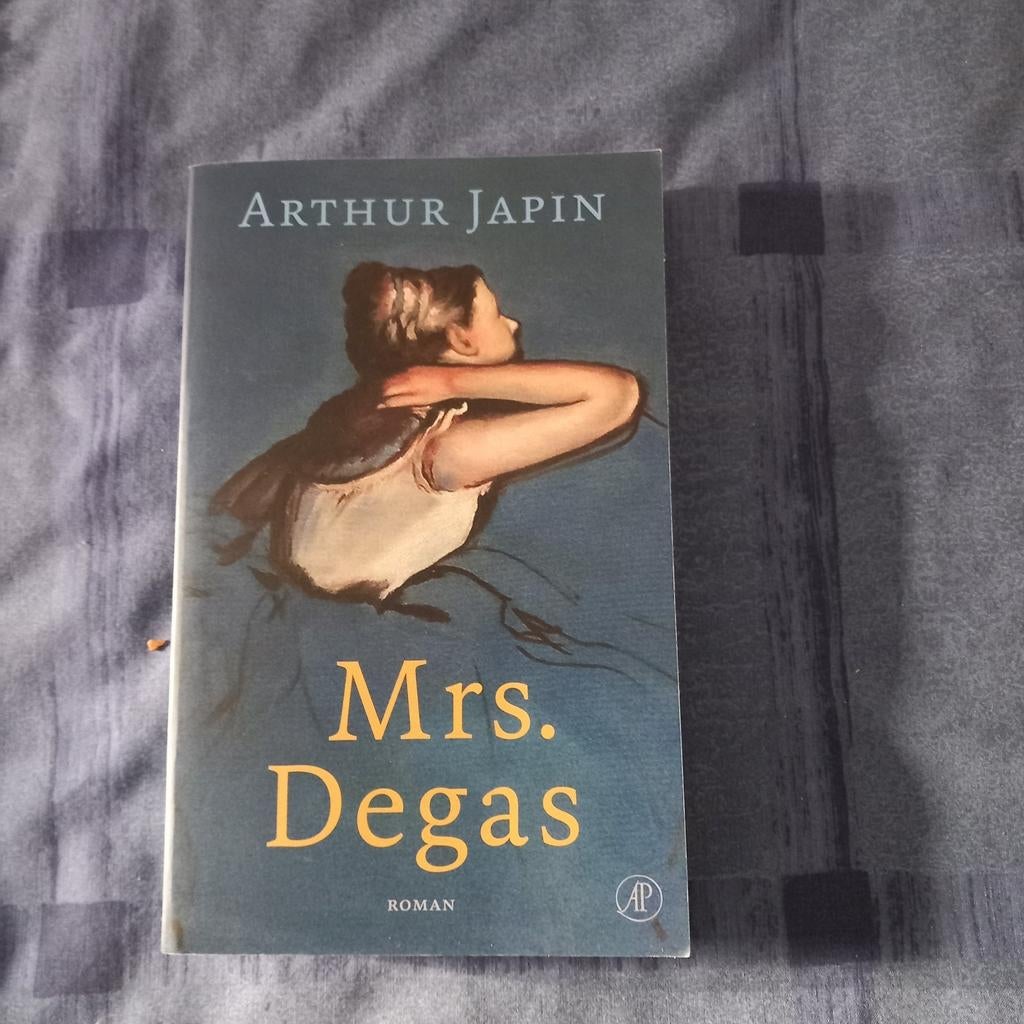 Boek Mrs. Degas - Roman van Arthur Japin, Boeken, Ophalen of Verzenden, Gelezen