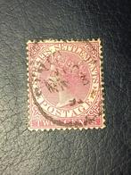 Zegel Straits Settlements Koningin Victoria 2 Cents, Ophalen of Verzenden
