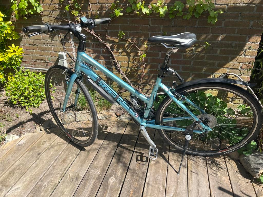 Trek Damesfiets - Zo goed als nieuw, 28 inch, Velgrem, Zo goed als nieuw, Ophalen
