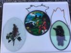 3 glazen raamhangers - Bloemtak - Soldaat - Molenaar, Ophalen of Verzenden