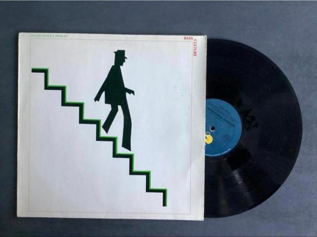 Linton Kwesi Johnson - Bass Culture LP, Cd's en Dvd's, Ophalen of Verzenden, 12 inch