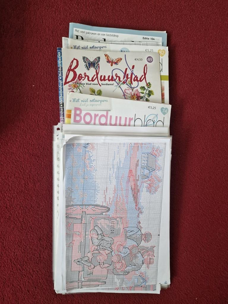 Borduurbladen, Hobby en Vrije tijd, Scrapbooking, Ophalen, Album of Boek