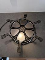 Inventum Gourmette/Raclette Stel - Zwart, 1x gebruikt, Ophalen of Verzenden, Zo goed als nieuw, 4 t/m 7 personen