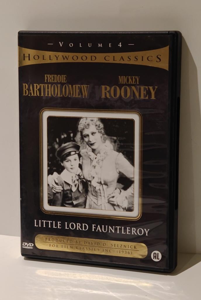 Little Lord Fauntleroy 1936 DVD zwart wit klassieker Rooney, Cd's en Dvd's, Alle leeftijden, Drama, Ophalen of Verzenden, Zo goed als nieuw